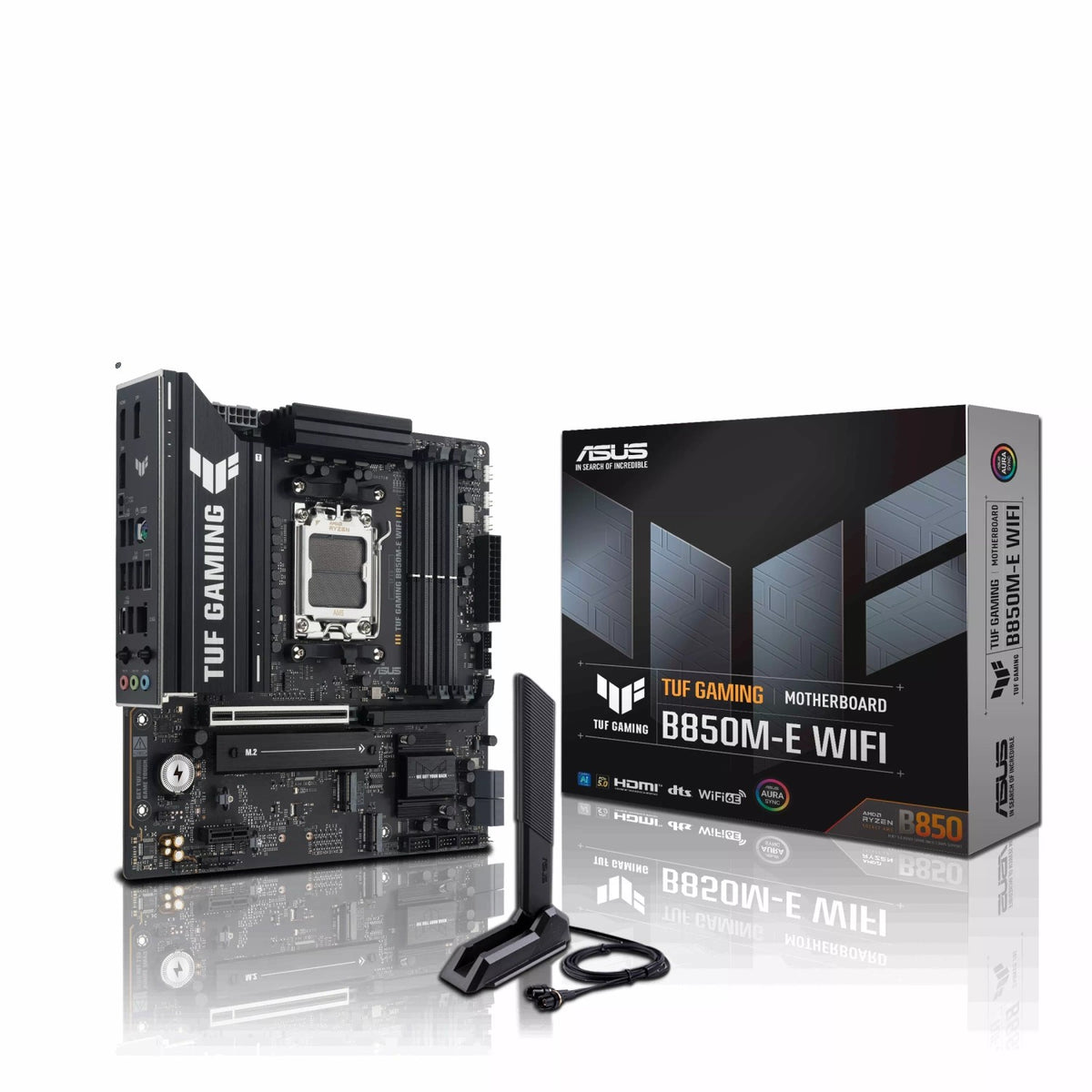 Motherboard ASUS TUF GAMING B850M-E WIFI AM5 DDR5 - Comprar en Variic
