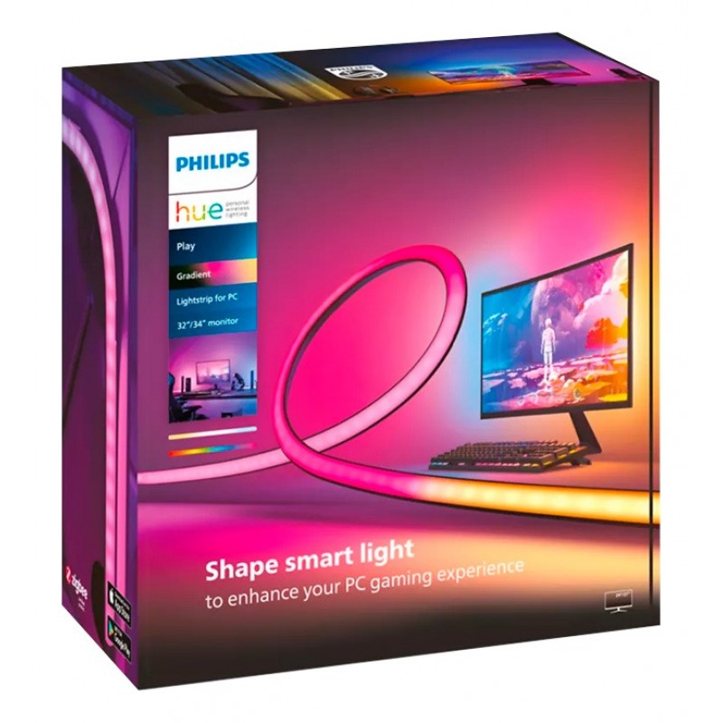 ACCESORIOS PHILIPS HUE GRADIENT PC STRIP 32 34 INCH EU - Comprar en Variic