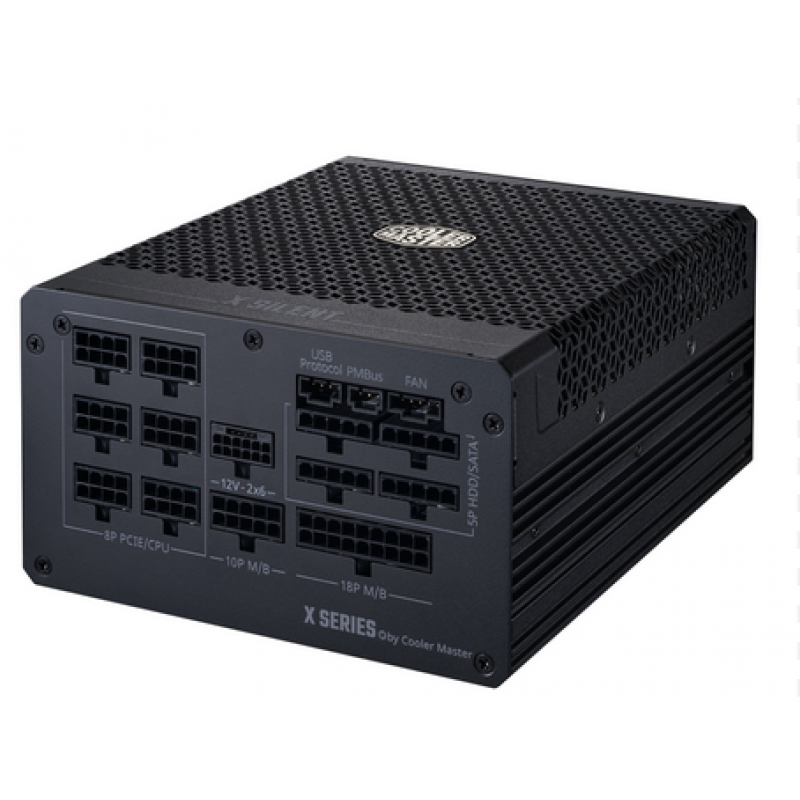 FUENTE COOLER MASTER X SILENT EDGE PLATINUM 850W (Full Modular) - Comprar en Variic