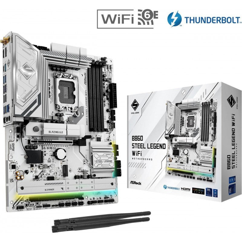 MOTHER ASROCK (LGA1851) B860 STEEL LEGEND WIFI - foto 6 | Variic