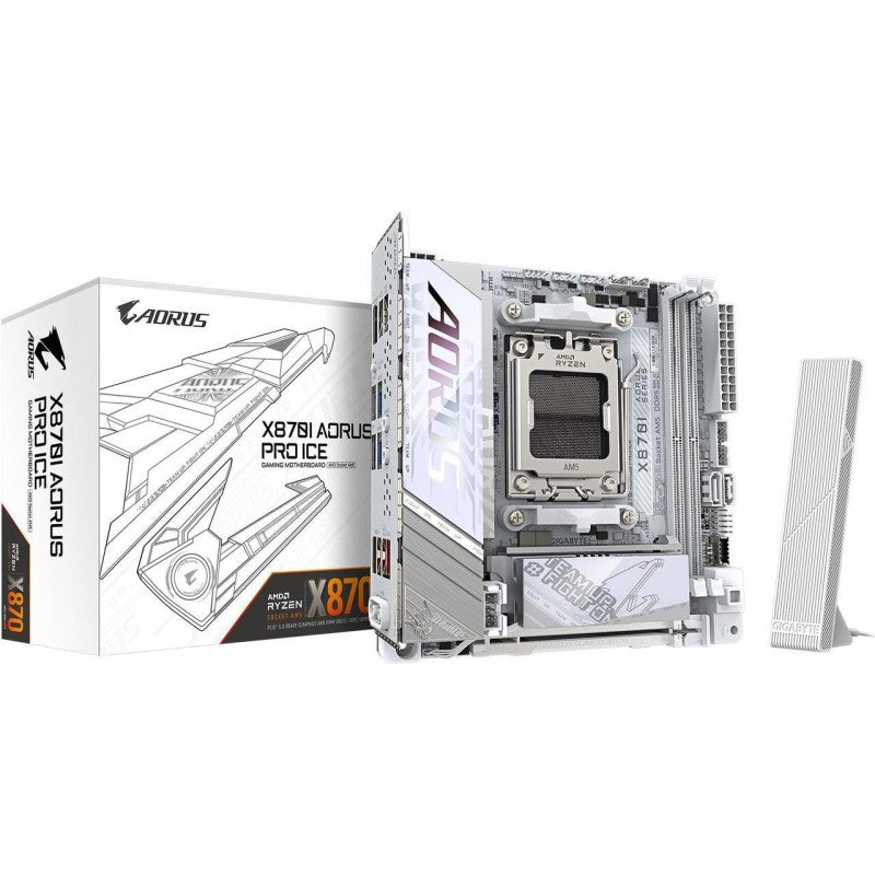 MOTHER GIGABYTE (AM5) X870I AORUS PRO ICE - Comprar en Variic