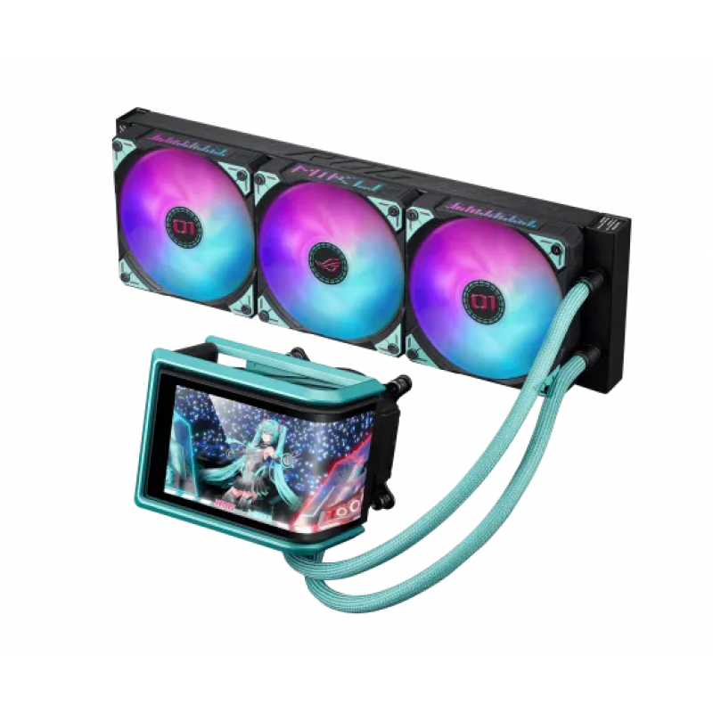 WATER COOLER ASUS ROG RYUO IV 360 ARGB MIKU EDITION - Comprar en Variic