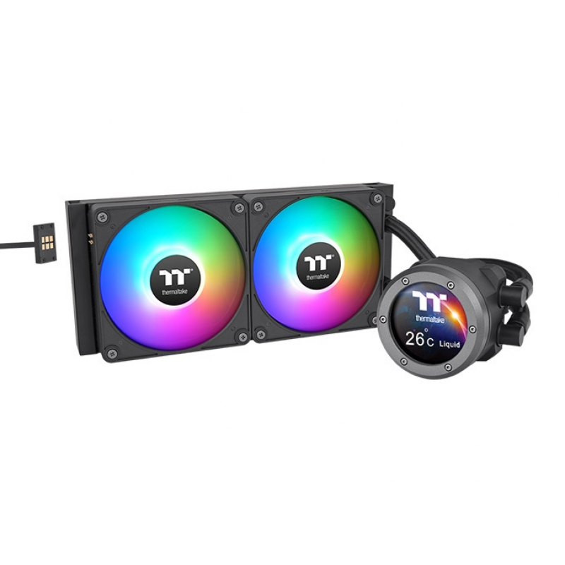 WATER COOLER THERMALTAKE TH240 V2 ULTRA EX ARGB SYNC WATER  BLACK - Comprar en Variic