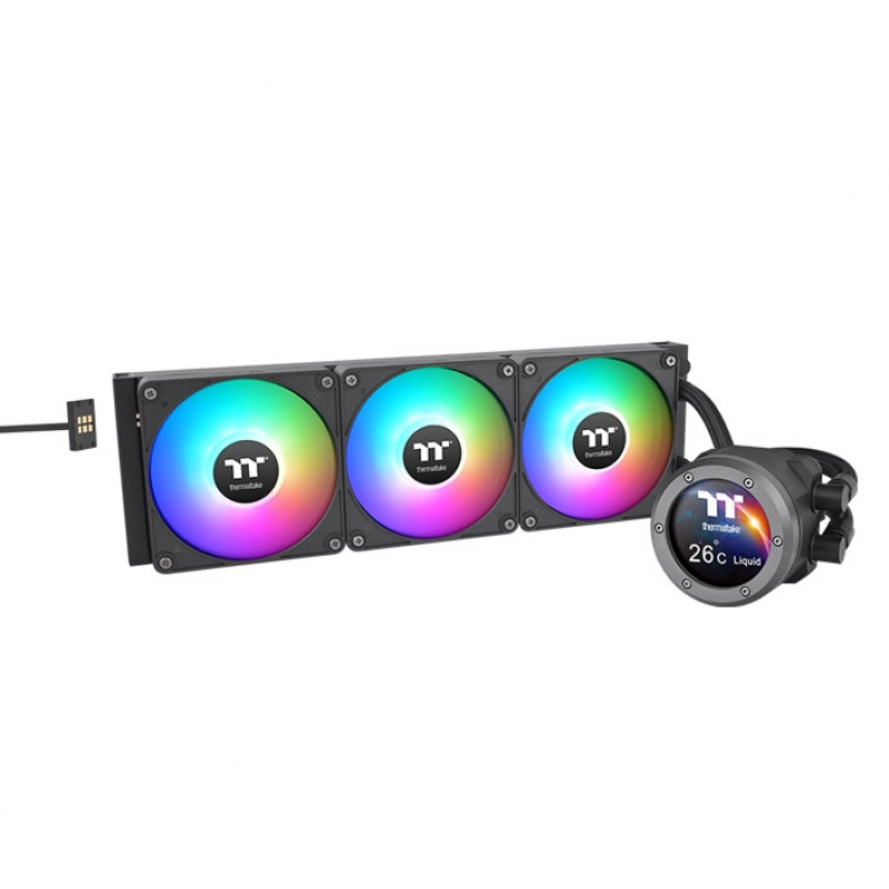 WATER COOLER THERMALTAKE TH360 V2 ULTRA EX ARGB SYNC WATER BLOCK BLACK - Comprar en Variic