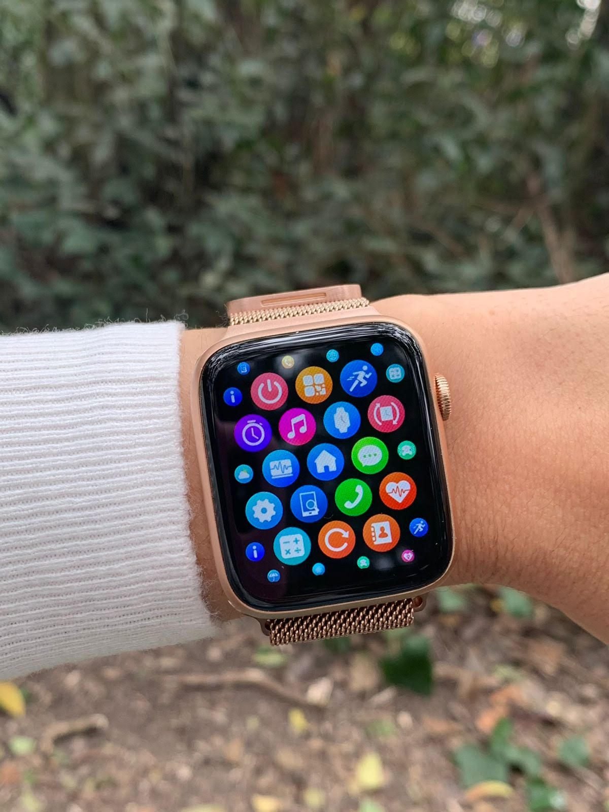Smartwatch DT100+ Gold – Variic Smart Style